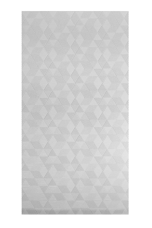 Decorative plywood panel with geometric etched pattern, ideal for cladding or screening