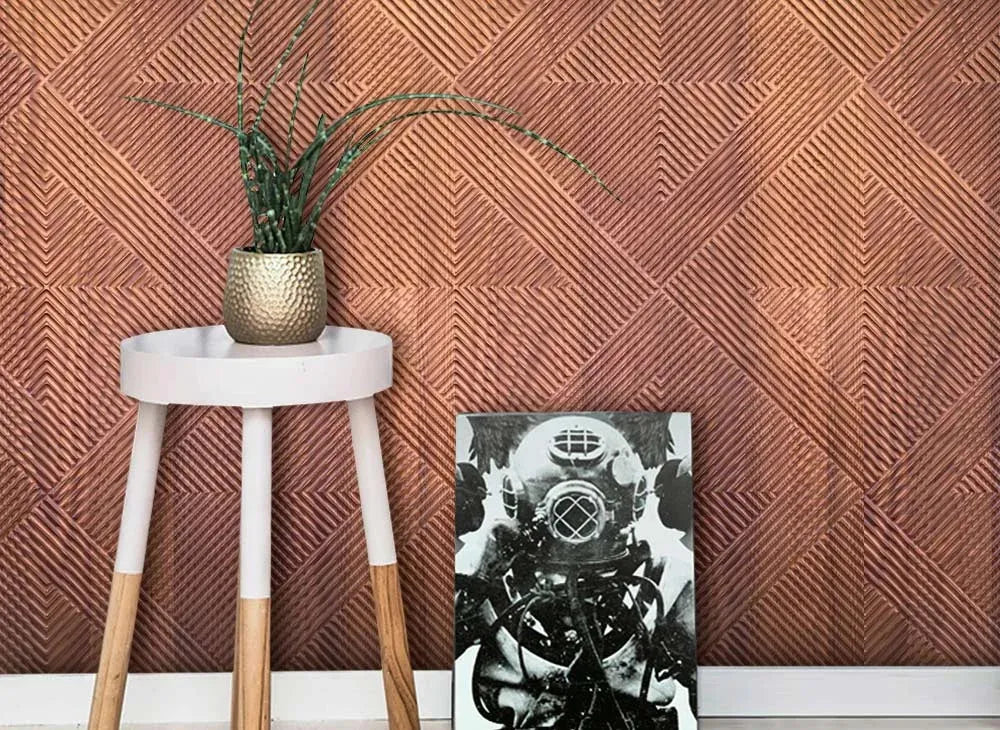 Architectural 3D MDF Wall Panel Rhomb (Copy) - Ply Online