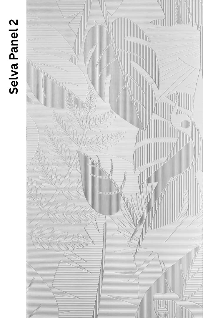 Architectural 3D MDF Wall Panels Selva Polyptych | Panel 2 | Ply Online