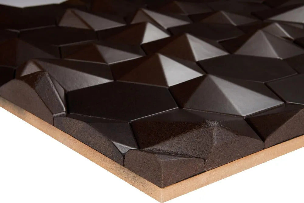 Architectural Coffee Panel Long Black (sample 600x600mm) - Ply Online