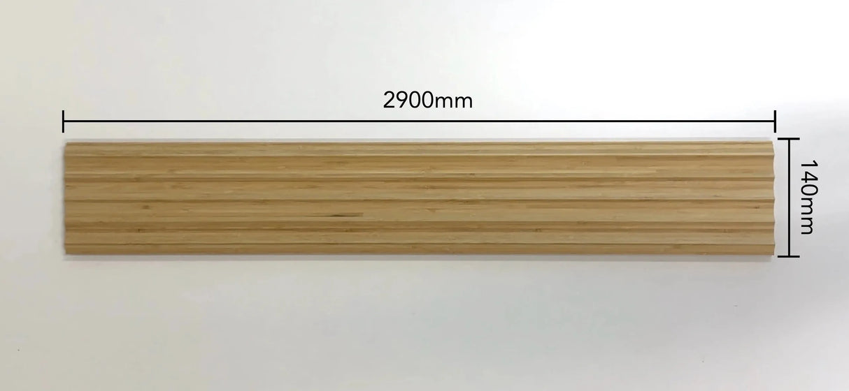 Bamboo Interior Lining Board Natural 140x15mm 2.9m