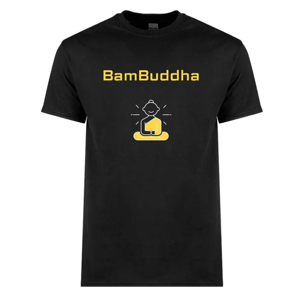 Ply Online's Unisex Crewneck T-Shirt 'Bambuddha' - Ply Online