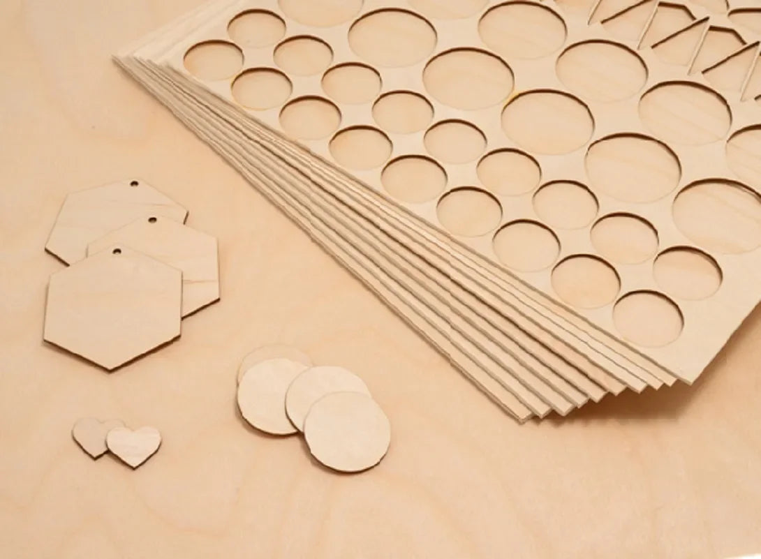 Birch Flexible Plywood Laser-safe AB/B 1x1200x600 mm - Ply Online