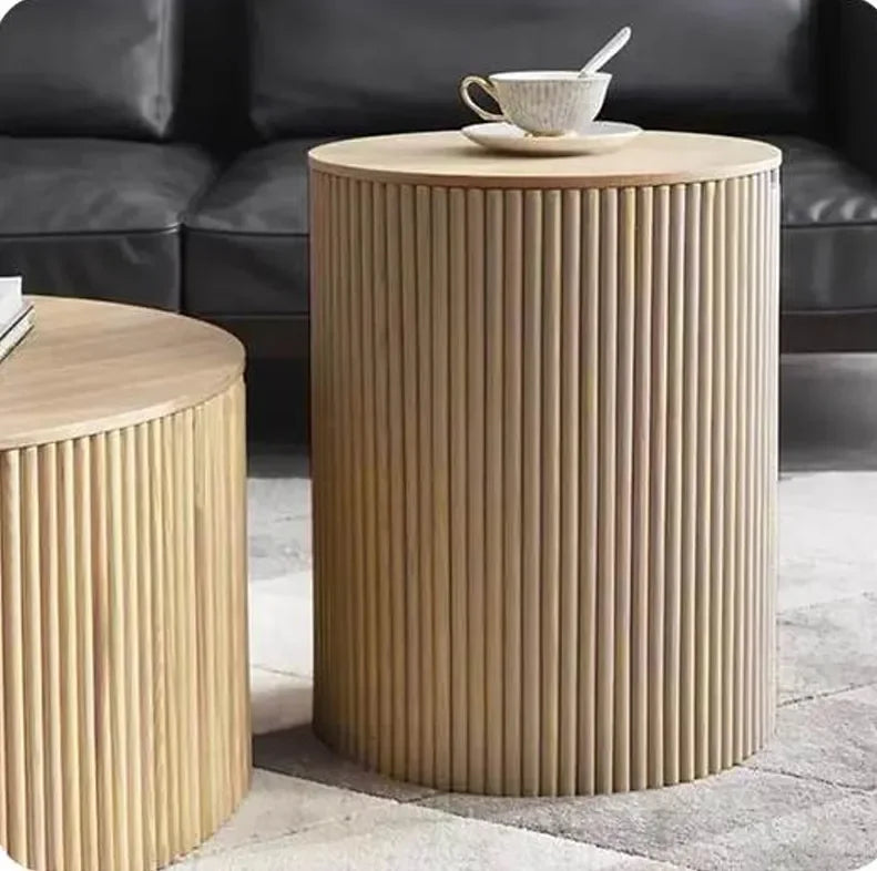 Half Dowel Pine Wood Flexible Wall Panels 7.7x2440x1220mm - Ply Online