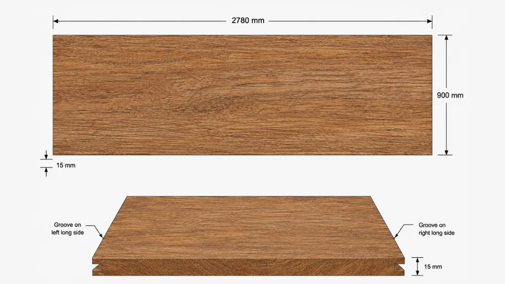 Spotted Gum Veneer T&G Wall Panel UV-Coated A/BB - Ply Online
