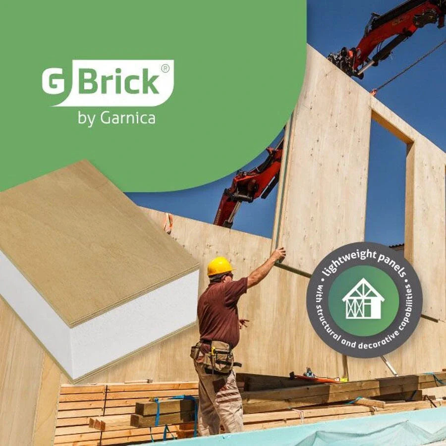 Structural Insulated Panels G-Brick by Garnica