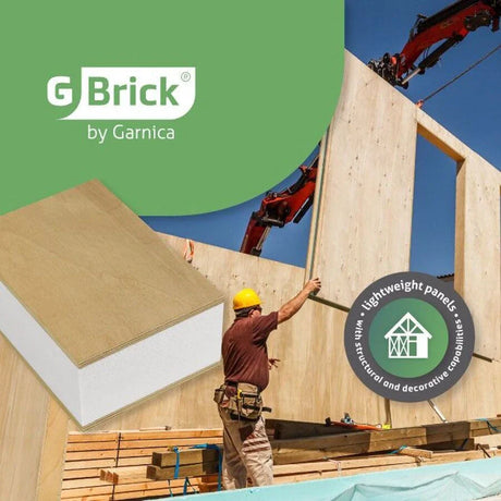 Structural Insulated Panels G-Brick by Garnica