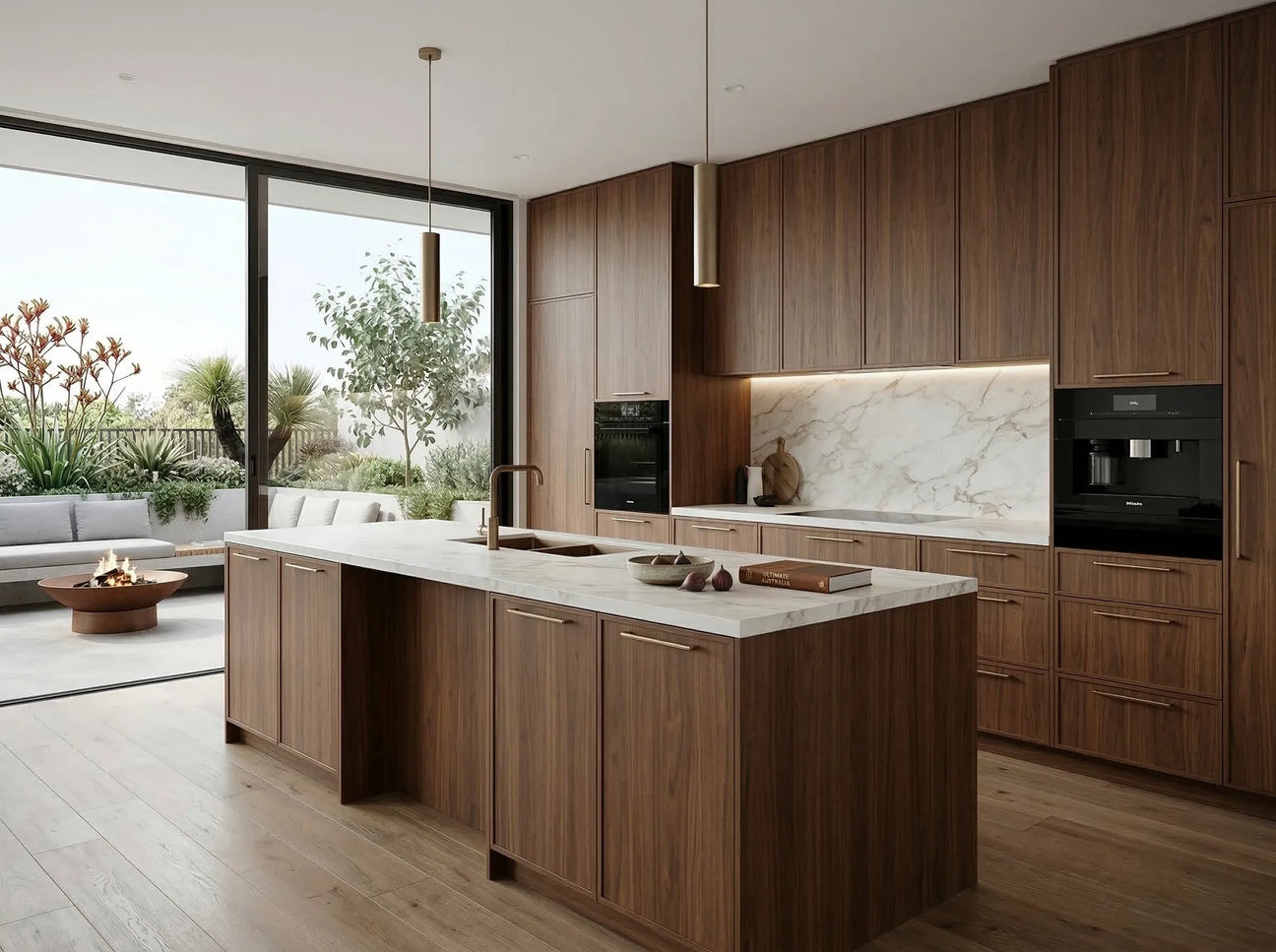 American Walnut Veneer T&G Wall Panel UV-Coated A/B - Ply Online
