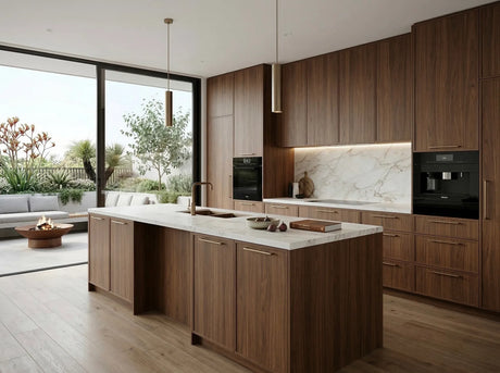 American Walnut Veneer T&G Wall Panel UV-Coated A/B - Ply Online