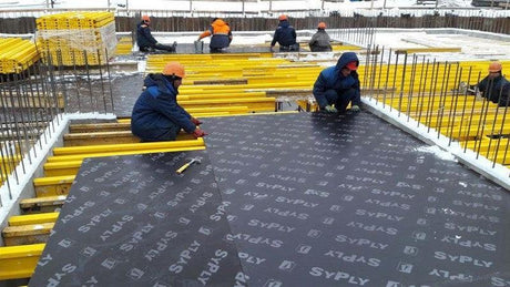 Formwork screen assembly