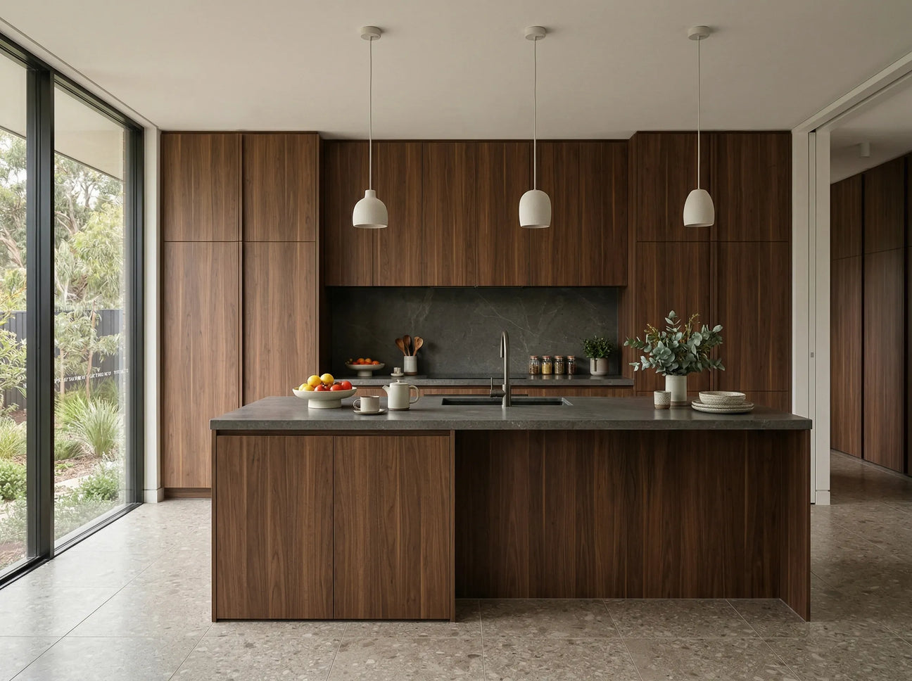 Spotted Gum Timber Veneer Panel A/B UV-Coated FOSB 19x2745x1220 mm  - Ply Online