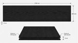 Black Oak Veneer T&G Wall Panel UV-Coated A/BB - Ply Online