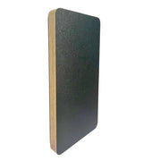 Black FPF Fingerprint Free Birch Plywood EXT LN sample upright on a white background