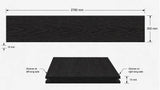 Black Oak Veneer T&G Wall Panel UV-Coated A/BB - Ply Online