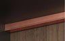 Micro-Perforated Aluminium LED Channel E1 System copper close-up