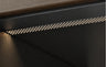 Micro-Perforated Aluminium LED Channel R1 Wind System Matt Black - Ply Online
