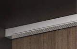 Micro-Perforated Satin Aluminium LED Channel E1 System close-up