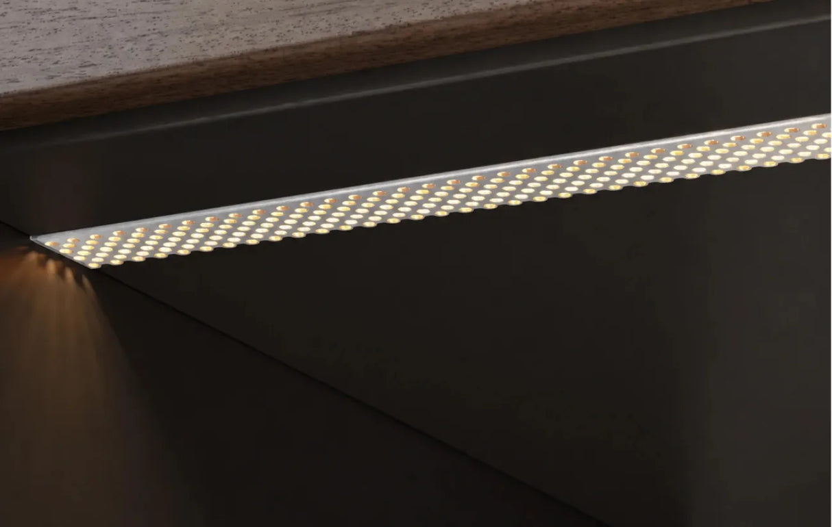 Micro-Perforated Satin Aluminium LED Channel R1 Wind System - Ply Online