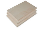 Premium Italian Poplar Plywood AB/BB Clear Coated 18x2440x1220mm on white background Ply Online