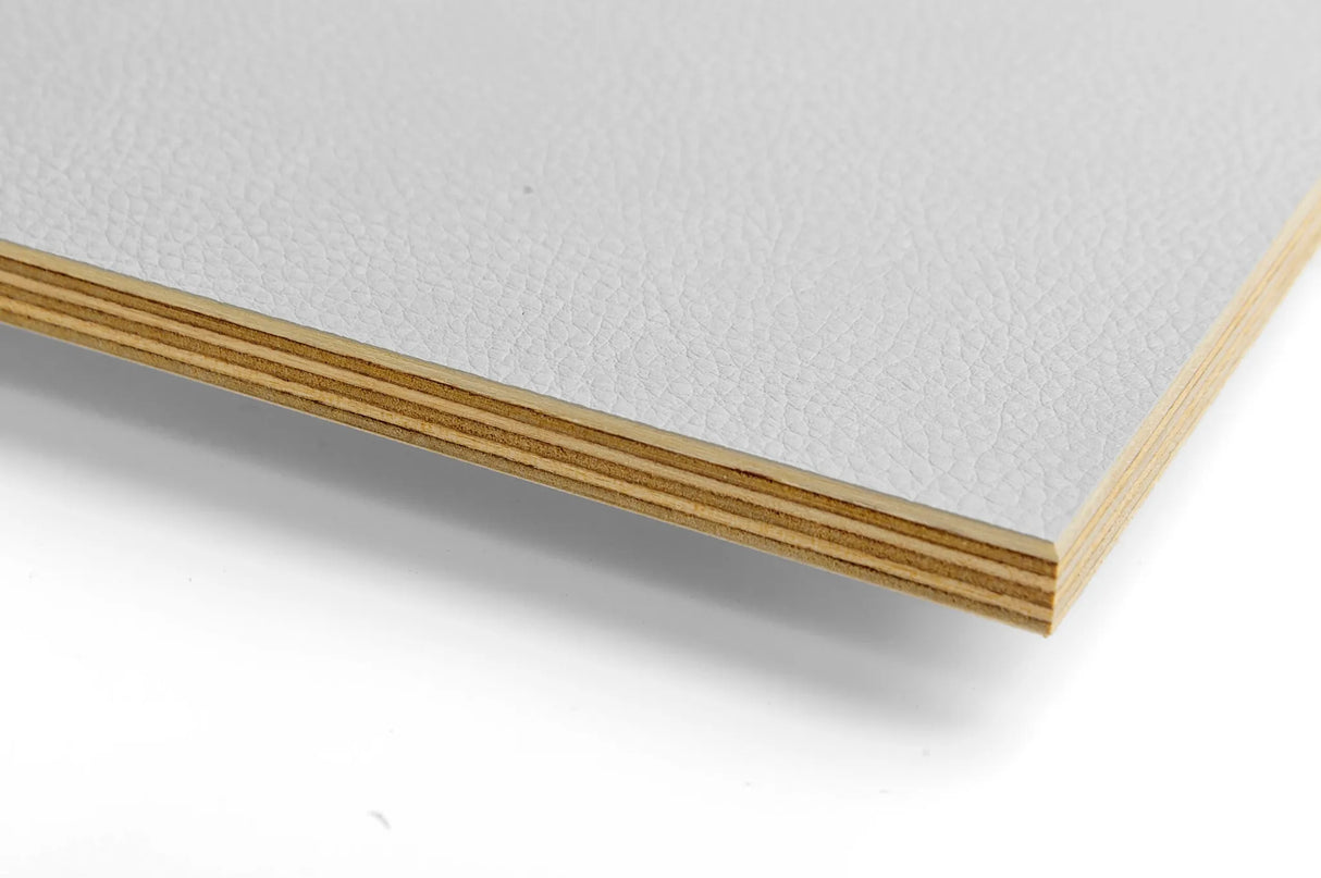 Riga Leather White Plywood - ly Online
