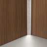 Micro-Perforated Satin Aluminium LED Channel 45­° - Ply Onine