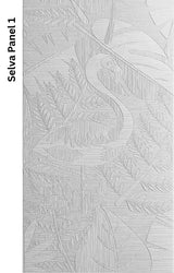 Architectural 3D MDF Wall Panels Selva Polyptych | Panel 1 | Ply Online