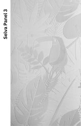 Architectural 3D MDF Wall Panels Selva Polyptych | Panel 3 | Ply Online