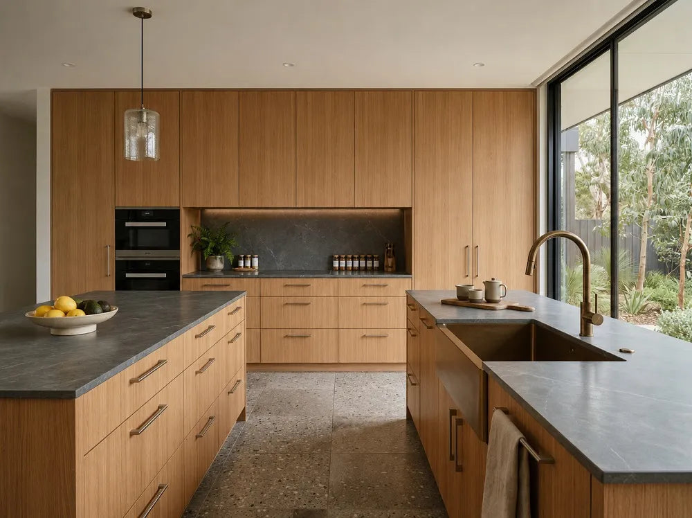 Tasmanian Oak Veneer T&G Wall Panel UV-Coated A/BB - Ply Online