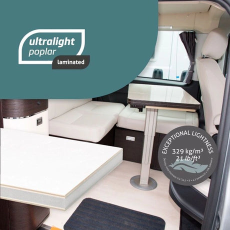 Ultralight HPL Poplar XPS Sandwich Panel in Caravan - Ply Online