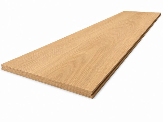 White Oak Veneer T&G Wall Panel UV-Coated A/BB - Ply Online
