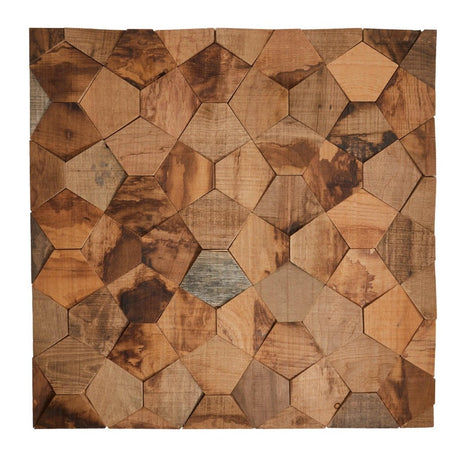 Architectural Panel Carapace Rustic Wood (sample 600x600mm) - Ply Online