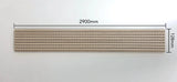 Bamboo Acoustic Interior Cladding Natural 128x18mm 2.9m