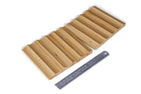 Bamboo Cladding Ripple Natural T&G 2900x140x15mm - Ply Online