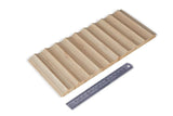 Bamboo Cladding Ripple Natural T&G 950x140x15mm - Ply Online