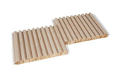 Bamboo Cladding Trenched Limewash T&G 2900x140x15mm - Ply Online