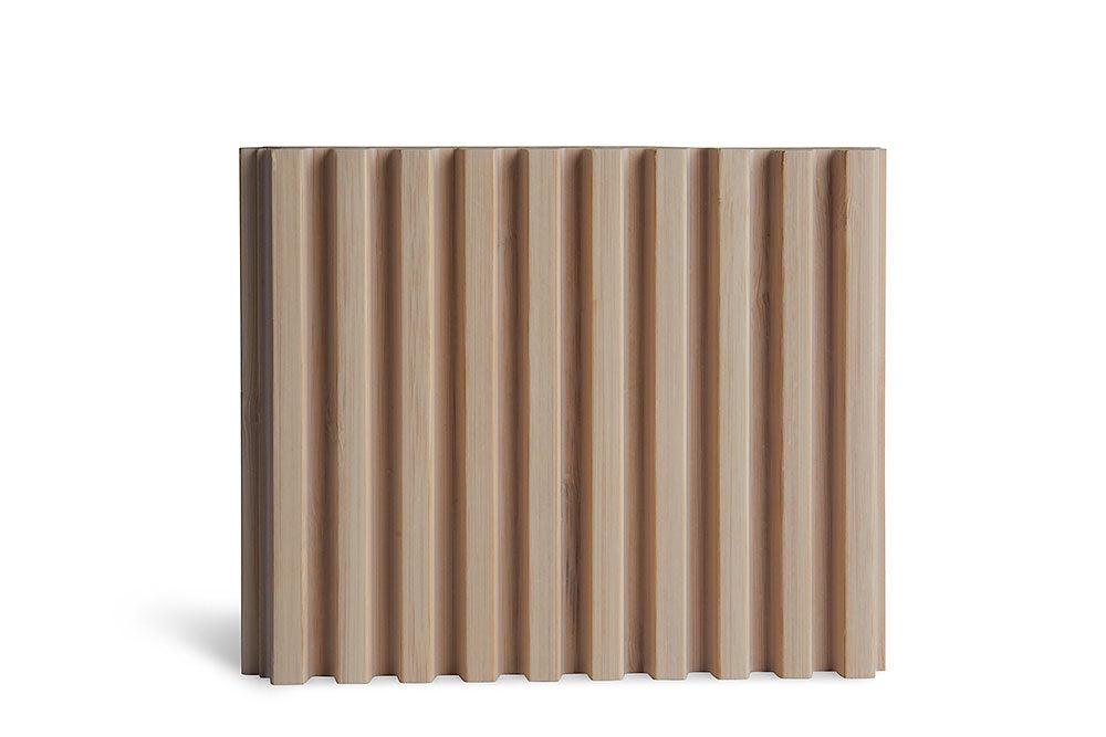 Bamboo Cladding Trenched White Wash 2900x140x15mm - Ply Online
