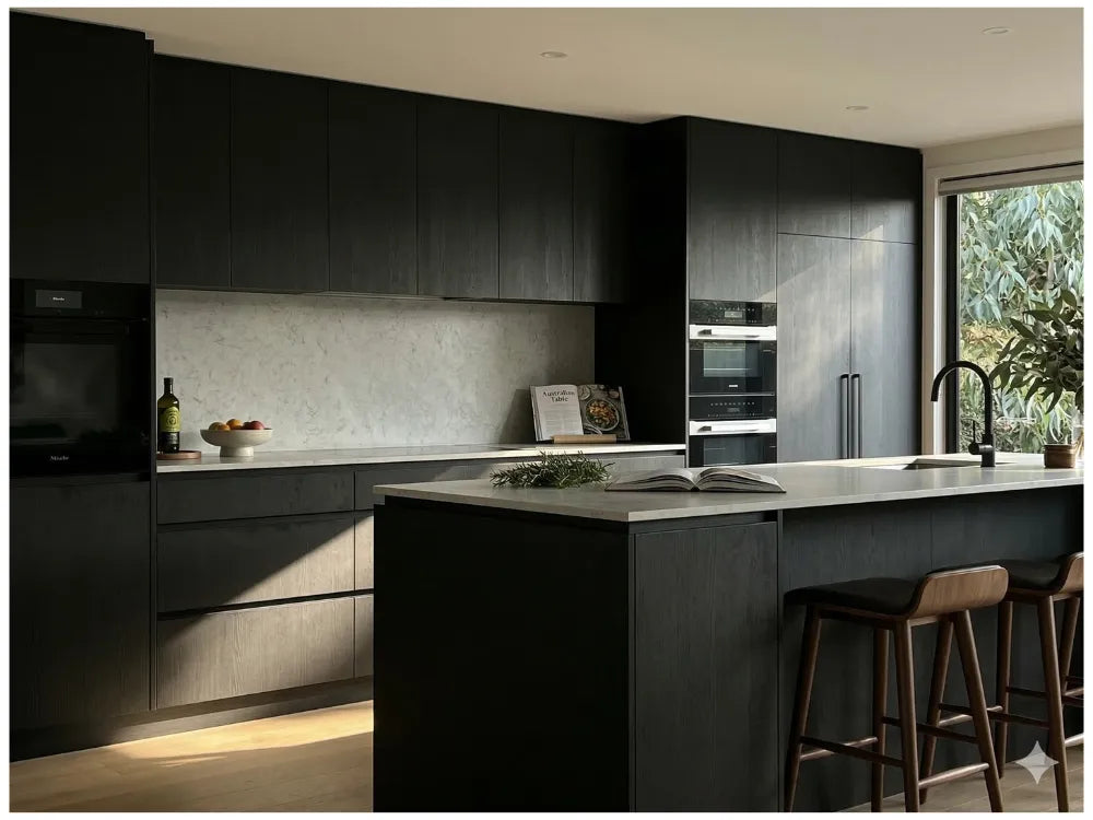 Black Oak Veneer T&G Wall Panel UV-Coated A/BB - Ply Online