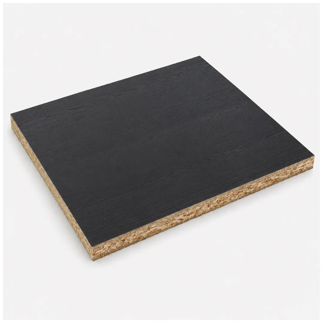 Black Oak Timber Veneer Panel A/B UV-Coated FOSB 19x2745x1220 mm - Ply Online