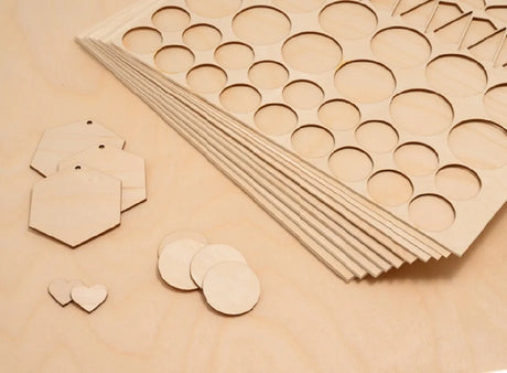 Birch Flexible Plywood Laser-safe AB/B 1x1200x600 mm - Ply Online