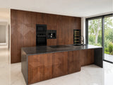 Modern kitchen mage with Wooden Decorative Wall Panels Mirage - Ply Online