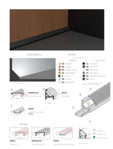 Micro-Perforated Aluminium LED Channel 45­° (Copy) - Ply Online