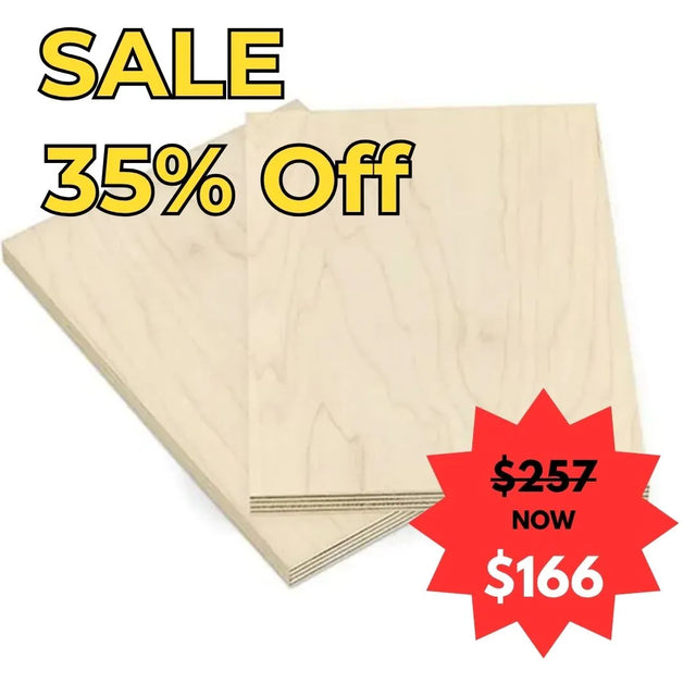 Premium Maple Reinforced Plywood AB/B Hybrid Core - End of financial year 