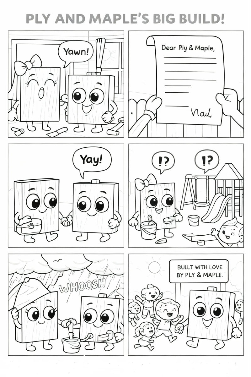 Ply Bob and Maple’s Big Build!