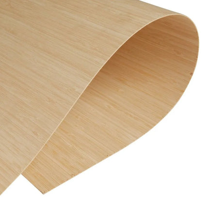 Natural Bamboo Plywood 0.9 mm, 3 plies, narrow grain, laser safe- 4 sizes available - Ply Online