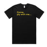 Ply Online's Men's Classic Organic T-Shirt 'Come, ply with me...' - Ply Online