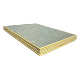 Riga_Hive_Silvergrey_Birch_Plywood sample 9mm top view on a white background