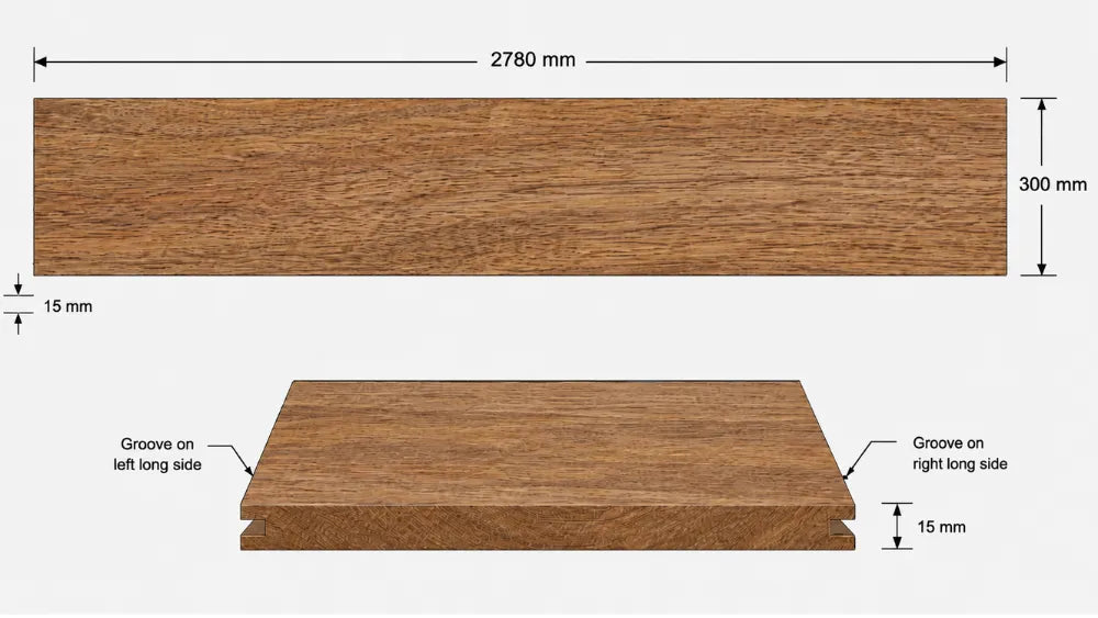 Spotted Gum Veneer T&G Wall Panel UV-Coated A/BB - Ply Online