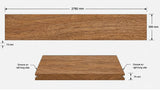 Spotted Gum Veneer T&G Wall Panel UV-Coated A/BB - Ply Online