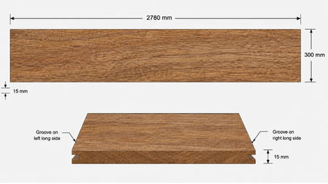 Spotted Gum Veneer T&G Wall Panel UV-Coated A/BB - Ply Online