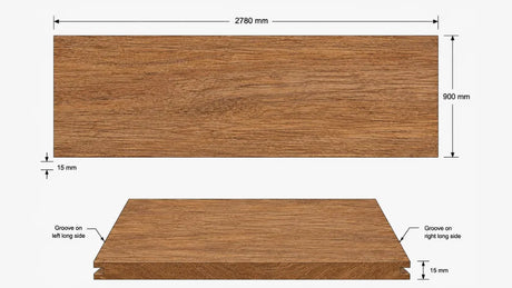Spotted Gum Veneer T&G Wall Panel UV-Coated A/BB - Ply Online